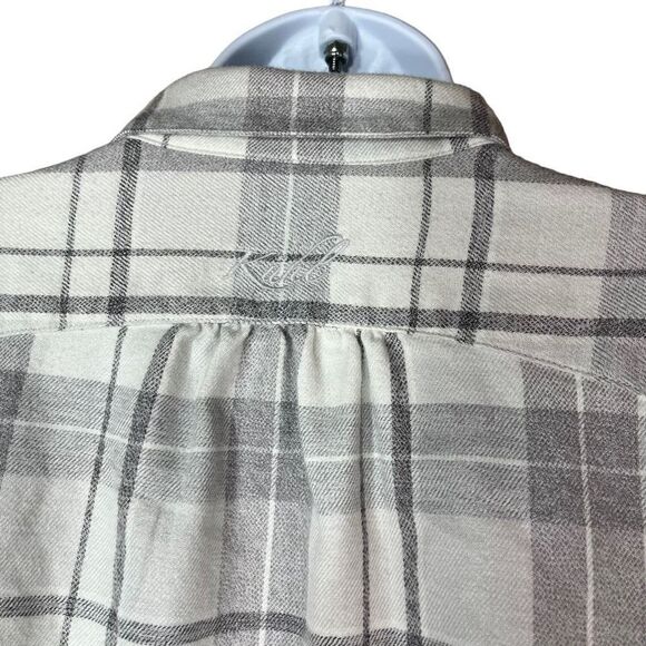 Kuhl Kamila Flannel Button Down Shirt Size Small - Picture 8 of 10